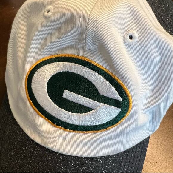 NFL Team Apparel Women's Glitter Baseball Cap Hat OS - Picture 8 of 8